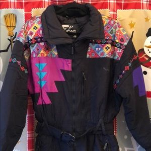 Vintage 80’s/90’s Tyrolia Ski/Snow Suit